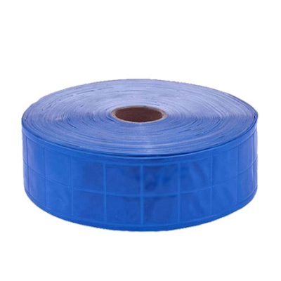 نوار شبرنگ 5 سانتی 50 متری PVC آبی