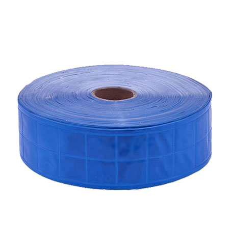 11022024-1 نوار شبرنگ 5 سانتی 50 متری PVC آبی