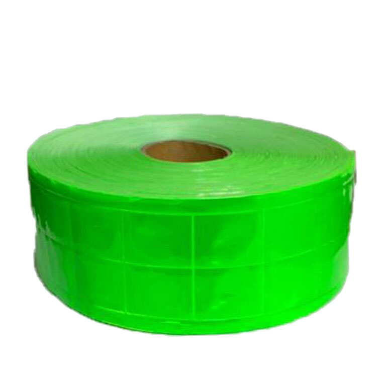 11022024-4 نوار شبرنگ 5 سانتی 50 متری PVC سبز