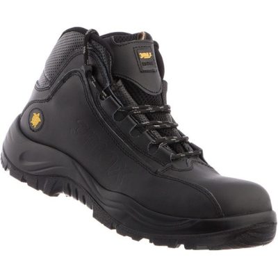 پوتین ایمنی ایمن پا مدل تری مکس قهوه ای-مشکی