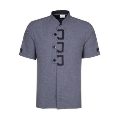 لباس رستورانی رنگ طوسی