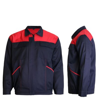 لباس کار اطلس سرمه ای-قرمز (برند ست ورک)